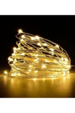3-Meter Battery Operated Fairy LED Lights - Warm Yellow Decorative String Lights