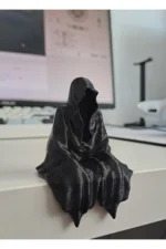3D Ghost Grim Reaper Figure - Gamer Room Desk and Bookshelf Decor
