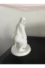 3D White Ghost Grim Reaper Figure 9 cm - Gamer Room Desk and Bookshelf Decor - Image 2
