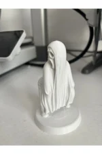 3D White Ghost Grim Reaper Figure 9 cm - Gamer Room Desk and Bookshelf Decor - Image 6