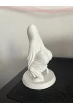 3D White Ghost Grim Reaper Figure 9 cm - Gamer Room Desk and Bookshelf Decor - Image 7