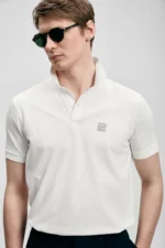 Carter Smart Men's Polo Shirt Off-White