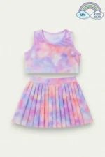 Girls Skirted Swimsuit Two Piece Set 4-16 years