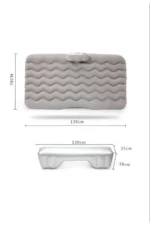Inflatable Car and Camping Mattress Set - Includes Electric Pump, Pillows, Repair Kit, and Carry Bag - Image 5