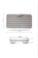 Inflatable Car and Camping Mattress Set - Includes Electric Pump, Pillows, Repair Kit, and Carry Bag - Image 6