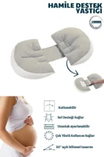 Multifunctional Foldable Adjustable Pregnancy Support Pillow - Image 2