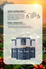 Premium Spirulina Detox Slimming Coffee Blend 8 Types of Coffee 100g - Image 5
