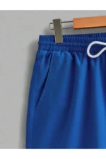 Royal Blue Shorts and White California Print T-Shirt Two-Piece Set - Image 5