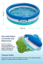 Swim Safe Inflatable Toddler Pool Safe Round Paddling Pool - Image 2