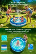 Swim Safe Inflatable Toddler Pool Safe Round Paddling Pool - Image 3