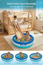 Swim Safe Inflatable Toddler Pool Safe Round Paddling Pool - Image 5