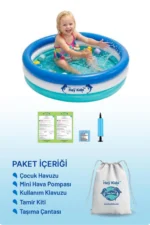 Swim Safe Inflatable Toddler Pool Safe Round Paddling Pool - Image 7