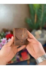 Viral Genuine Leather Unisex Tan Wallet with Multiple Card Slots - Functional and Stylish - Image 6