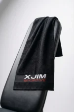 100% Cotton Black Sports Towel - 30x100 cm Highly Absorbent Sweat Towel for Fitness Gym Workout and Boxing - Image 2