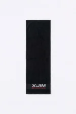 100% Cotton Black Sports Towel - 30x100 cm Highly Absorbent Sweat Towel for Fitness Gym Workout and Boxing - Image 7