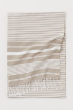 Katya Peshtemal Bath Towel - 100% Turkish Cotton Beige Hammam Towel 100x180 cm
