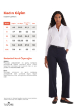 Women's White Slim Fit Shirt - Long Sleeve Hidden Placket Basic Blouse - Image 3
