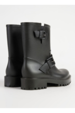 Lava Women's Black Textile Ankle Boots - Flat Pull-On Everyday Booties - Image 3