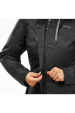 Decathlon Quechua NH500 Women's Black Waterproof Padded Winter Jacket - Hooded, -10°C - Image 6