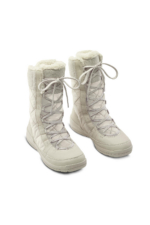 Decathlon Quechua NH500 High Women's Beige Waterproof Snow Boots - Lace-Up Winter Hiking Boots - Image 5