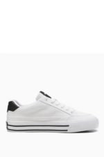 Puma Court Classic Vulc FS Men's White Court Sneakers - Canvas Low-Top Trainers