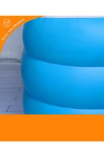 210x135x60 cm Large Rectangular Inflatable Pool - Family and Kids Blow Up Swimming Pool - Image 7