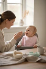 3-Pack Liquid Waterproof Baby Feeding Bib Burp Cloth Tie-On 3-Piece Set - Image 5