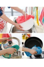 3-Piece Coral Fleece Hand and Face Towel Set - Fast Drying Soft Absorbent Hanging Towel Multi-Color - Image 2