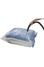4-Piece Vacuum Storage Bag Set (80x100 cm) - Space Saver Bags for Comforters, Closet and Suitcase Organizer - Image 3