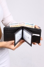 Boxed Men's Gift Set - Wallet, Belt, Card Holder & Perfume in Black - Image 5