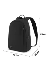 Black Waterproof Daily Backpack - Image 4