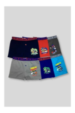 Boys' Colorful Cotton Boxer Shorts 6-Pack - Image 2