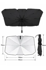 Car Windshield Sun Shade Umbrella - Foldable UV Protection Auto Front Window Sunshade Cover - Image 6