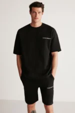 Colombia Men's 2-Piece Embroidered Tracksuit Set - Black Comfort Fit (Unbrushed) - Image 6