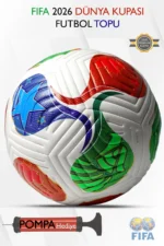 FIFA 2026 World Cup Football - Size 5 Machine Stitched Durable All-Ground Soccer Ball