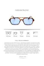 Ice Cube Unisex Blue Mirrored Sunglasses - Image 5