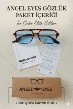 Ice Cube Unisex Blue Mirrored Sunglasses - Image 6