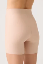 Laser Cut High Waisted Seamless Invisible Boyshort Boxer Nude - Image 2