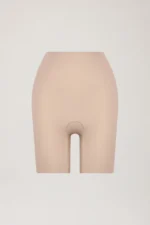 Laser Cut High Waisted Seamless Invisible Boyshort Boxer Nude - Image 6