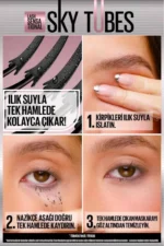 Lash Sensational Sky Tubes Mascara Black – Limitless Length and Intense Volume Tubing Mascara - Image 5
