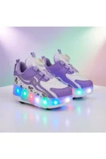 LED Light Up Roller Shoes - Detachable Wheeled Sneakers for Kids and Teens - Image 6