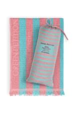 Maris Candy Large Beach Towel with Carrying Bag - 100x180 cm Quick Dry Eco-Friendly Pool and Swim Towel - Image 6