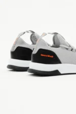 Men Women Smoked Gray Breathable Lightweight Mesh Running Sneakers - Image 5