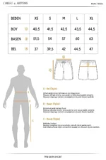 Men's Quick Dry Mesh Lined Black Swim Shorts with Pockets - Image 4