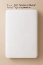 Premium Bamboo Waterproof Fitted Mattress Protector - Ultra Silent Breathable Mattress Topper (White) - Image 6