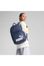 Puma Phase Unisex Navy Blue School & Everyday Backpack - Image 5