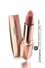Shine Veil Glossy Lipstick 01 Moisturizing Smooth & Plumping Effect