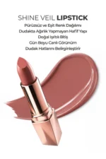 Shine Veil Glossy Lipstick 01 Moisturizing Smooth & Plumping Effect - Image 5