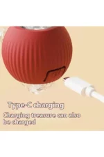 Smart Cat Toy, USB Rechargeable, LED Light, 3 Modes Automatic Rolling Ball - Image 2