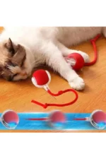 Smart Cat Toy, USB Rechargeable, LED Light, 3 Modes Automatic Rolling Ball - Image 3